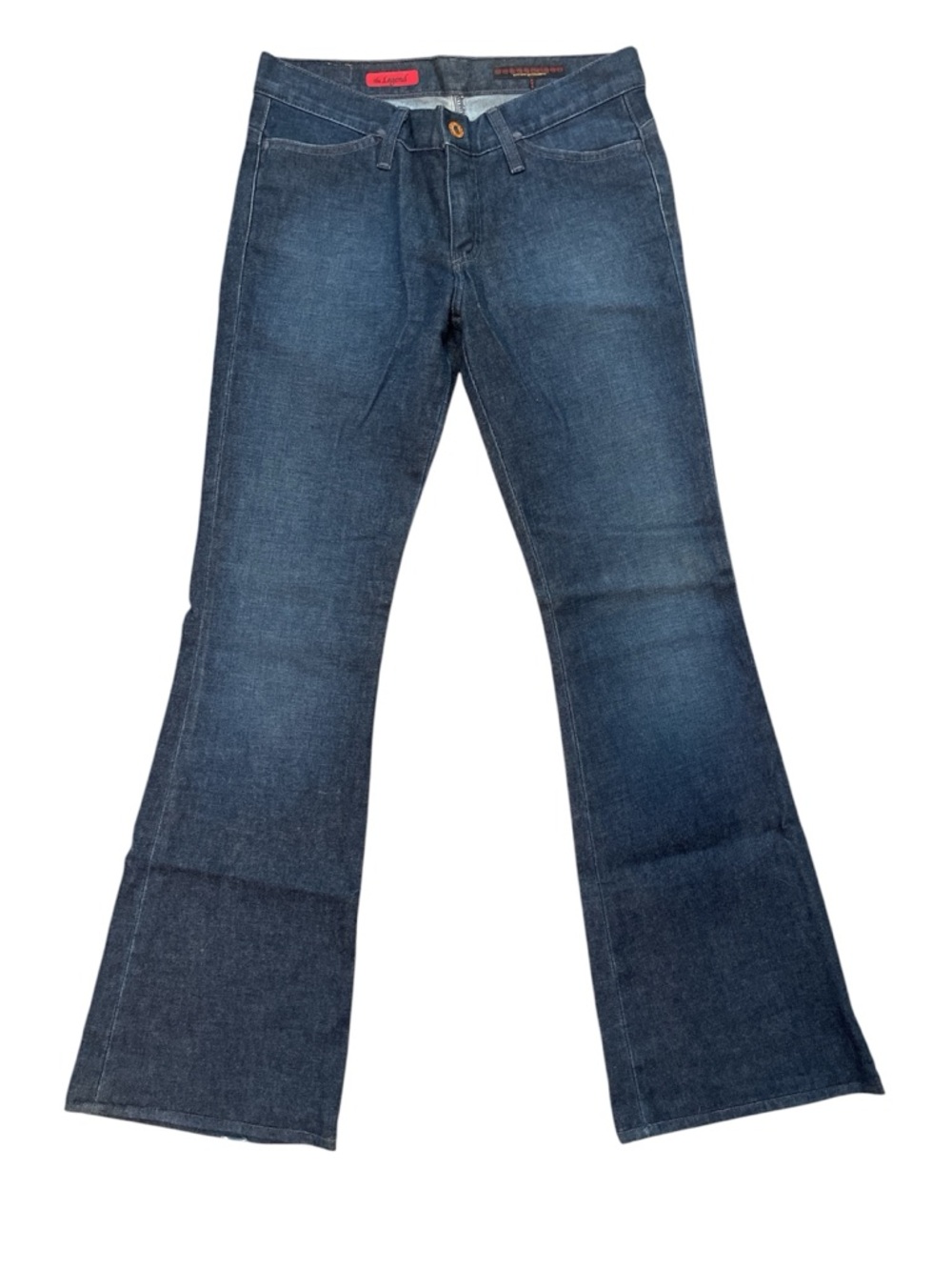 Ag Adriano Goldschmied the Legend Women's Dark Blue Flare Jeans